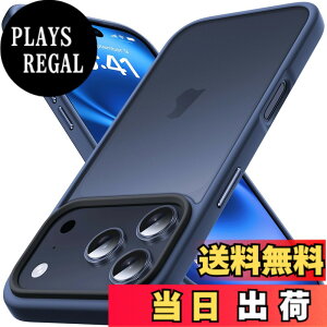 �y���������zAnqrp iPhone 14/15/16 Series �p �P�[�X ������ �F�F�u���[�A�T�C�Y�FiPhone 17 Pro Max [6.9�C���`]