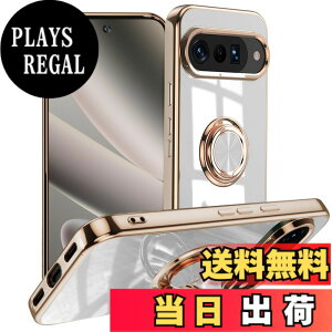 �y���������zLuFiYa �P�[�X �����O�t�� �J�o�[ TPU�f�� �X�^���h�@ �X�}�z�P�[�X �y�� �ϏՌ� ���� �C�菝�h�~ �����h�~ �ԍڃz���_�[ 360°��] �P�[�X �F�F�z���C�g�A�T�C�Y�FGoogle Pixel 10 / Googl