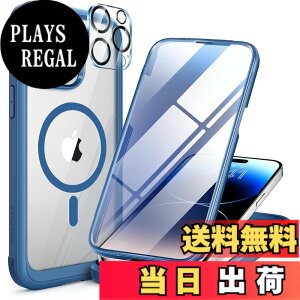 �y���������zMiracase iPhone SE/13/14/15/16/17 �P�[�X 9H�����K���X �t���J�o�[ �F�F�J�v���u���[�A�T�C�Y�FiPhone14pro