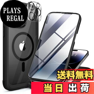 �y���������zMiracase iPhone SE/13/14/15/16/17 �P�[�X 9H�����K���X �t���J�o�[ �F�F�u���b�N�A�T�C�Y�FiPhone14pro