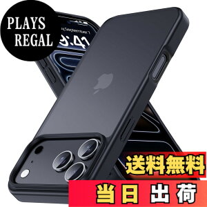 �y���������zCOSOIK iPhone 15 16Pro 17 Pro Max�P�[�X �F�F�}�b�g�u���b�N�A�T�C�Y�FiPhone 17 Pro �p�i6.3 �C���`�j