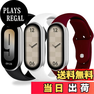 �y���������z[Monuary] 3-8�F Xiaomi Smart Band 10/9/8�ƌ݊����̂�������p���X�g�o���h�A�_�炩��TPU���A�ʋC���A�h���A�v���ȉ�̗̂̍p �F�F�� �A�� �A���C�g�u���[�A�T�C�Y�F�t�J���i�V���R��