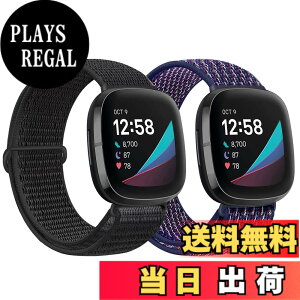 �y���������z�R���p�`�u�� Fitbit versa 3/Fitbit Sense �o���h�A�i�C�����X�|�[�c�o���h�u���X���b�g�ʋC�����߉\�Ȍy�ʌ����X�g���b�v���X�g�o���h�A�N�Z�T�� �F�F�f�B�[�v�u���b�N+�C���f�B