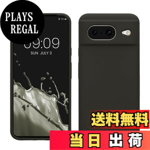 �y���������zkwmobile �X�}�z�P�[�X Google Pixel 8�Ή� �P�[�X - TPU ���L�b�h �V���R�� �J�o�[ - �ϏՌ� ���h�~ �T���T�� Case �F�F�I���[�u�O���[���}�b�g�A�T�C�Y�FPixel 8