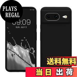 �y���������zkwmobile �X�}�z�P�[�X Google Pixel 8�Ή� �P�[�X - TPU ���L�b�h �V���R�� �J�o�[ - �ϏՌ� ���h�~ �T���T�� Case �F�F�u���b�N�A�T�C�Y�FPixel 8