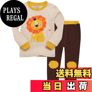 �y���������z[Vaenait Baby] 12����-12�� �L�b�Y �q�� �x�r�[ �����L�����N�^�[ �� ��100% ���[���E�F�A ���� �p�W���} �Q�Ԓ� �㉺�Z�b�g Cotton sleepwear �F�FA00-Lion�A�T�C�Y�F110