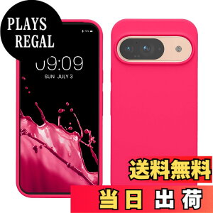 �y���������zkwmobile �X�}�z�P�[�X Google Pixel 9�Ή� �P�[�X - Google Pixel 9 Pro�Ή� �P�[�X - �V���R�� �J�o�[ �ϏՌ� ���h�~ �T���T�� �l�I���s���N �F�F�l�I���s���N�A�T�C�Y�FPixel 9 / Pixel 9 Pro