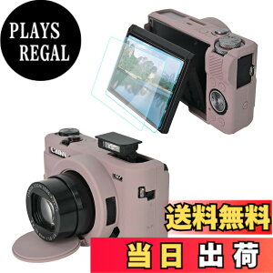 �y���������zVOVMOEYA For Canon PowerShot G7 X Mark III�J�����P�[�X�A2�������K���X�t�C�������� G7 X Mark III��p�{�f�B�P�[�X For Canon G7X III�R���p�N�g�f�W�^���J�����P�[�X G7X3�J�����ی�J�o�[ �t�[