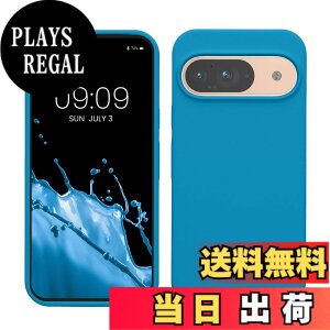 �y���������zkwmobile �X�}�z�P�[�X Google Pixel 9�Ή� �P�[�X - Google Pixel 9 Pro�Ή� �P�[�X - �V���R�� �J�o�[ �ϏՌ� ���h�~ �T���T�� �J���r�A���u���[ �F�F�J���r�A���u���[�A�T�C�Y�FPixel 9 / Pixe