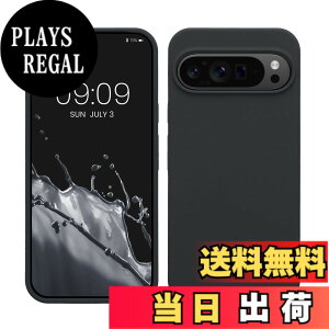 �y���������zkwmobile �X�}�z�P�[�X Google Pixel 9 Pro XL�Ή� �P�[�X - TPU ���L�b�h �V���R�� �J�o�[ - �ϏՌ� ���h�~ �T���T�� Case �F�F�u���[�x���[�̐A�T�C�Y�FPixel 9 Pro XL