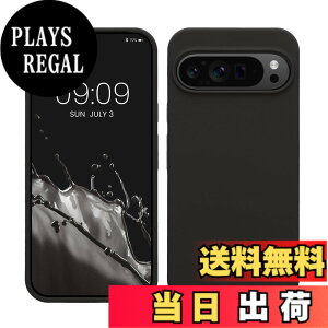 �y���������zkwmobile �X�}�z�P�[�X Google Pixel 9 Pro XL�Ή� �P�[�X - TPU ���L�b�h �V���R�� �J�o�[ - �ϏՌ� ���h�~ �T���T�� Case �F�F���F�}�b�g�A�T�C�Y�FPixel 9 Pro XL