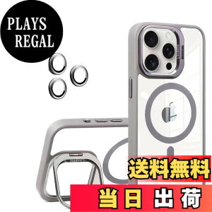 �y���������zKanyaku �p�̃P�[�X MagSafe�Ή� �����Y�ی� �X�^���h �X�g���b�v�z�[���t�� �F�F�O���[�A�T�C�Y�Fiphone16promax