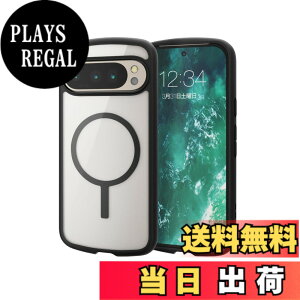 �y���������z�G���R�� Google Pixel 9 �P�[�X �n�C�u���b�h �}�O�l�b�g���� ���^ �y�� ���C�����X�[�d�Ή� �J���������Y�ی�݌v �X�g���b�v�z�[�� �V�����_�[�X�g���b�v�V�[�g�t �w�ʃN���A 