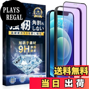�y���������z�g�ѓd�b�ی�t�B����260723-6 �F�F�u���[���C�g�J�b�g�A�T�C�Y�FiPhone 12/12 Pro