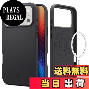 �y���������zSpigen �V���R���E�t�B�b�g�E�}�O�t�B�b�g �F�F�u���b�N�A�T�C�Y�FiPhone 17 Pro Max