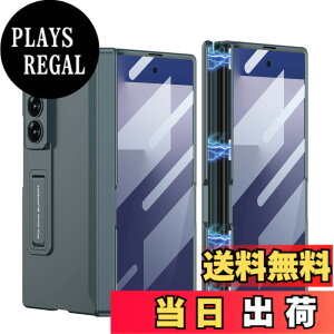 �y���������zGalaxy Z Fold7 �P�[�X �K���X�t�B�����t�� Samsung �M�����N�V�[Z �t�H�[���h7 / SC-56F / SCG34 �p �J�o�[ �q���W�ی� �J���������Y�ی� �S�ʕی� Uovon �X�}�z�P�[�X �X�^���h�t�� �X�g��