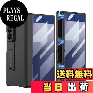 �y���������zGalaxy Z Fold7 �P�[�X �K���X�t�B�����t�� Samsung �M�����N�V�[Z �t�H�[���h7 / SC-56F / SCG34 �p �J�o�[ �q���W�ی� �J���������Y�ی� �S�ʕی� Uovon �X�}�z�P�[�X �X�^���h�t�� �X�g��