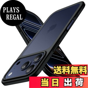 �y���������zJETech iPhone 16e / 17 Pro�p �}�b�g�P�[�X �ϏՌ����~���^���[�O���[�h�̗����ی� ������̔������w�� �X�}�z�J�o�[ �w��h�~ �F�F�u���b�N�A�T�C�Y�FiPhone 17 Pro