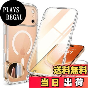 �y���������zMiracase iPhone SE/13/14/15/16/17 �P�[�X 9H�����K���X �t���J�o�[ �F�F�N���A�A�T�C�Y�FiPhone17pro