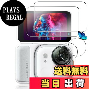 �y���������z�Ή� �K���X�t�B���� + �J�����t�B���� �y�d�x9H�z �����K���X Touch�Ή� �A��U�h�~ �A�Ռ��z�� �A�w��h�~ �A�ȒP�\��t�� �F�F�N���A�A�T�C�Y�F�Ή� Insta360 GO Ultra