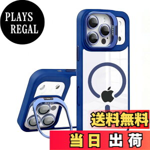 �y���������zKanyaku �p�̃P�[�X MagSafe�Ή� �����Y�ی� �X�^���h �X�g���b�v�z�[���t�� �F�F�u���[�A�T�C�Y�Fiphone17promax