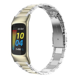 �y���������zWearlizer Fitbit Charge6/Charge5�o���h �t�B�b�g�r�b�g �`���[�W6/�`���[�W5�ɑΉ� �X�e�����X�� �r�W�l�X �X�|�[�c�p�����x���g�j�����p �ʋC�h���h�� �����������t�� �F�F�S�[���h