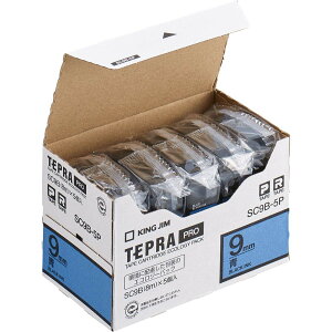 �y���������zKING JIM �u�e�v���vPRO�e�[�v�J�[�g���b�W �G�R�p�b�N 5���� �F�F�u���[�A�T�C�Y�F9mm