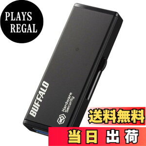�y���������zBUFFALO �����Í��� USB3.0 �Z�L�����e�B�[USB�������[ RUF3-HSL�V���[�Y �F�F�u���b�N�A�T�C�Y�F16GB