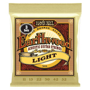 �y���������zERNIE BALL �A�R�[�X�e�B�b�N�M�^�[�� EARTHWOOD 80/20 BRONZE �F�F���C�g(11-52)�A�T�C�Y�F���C�g