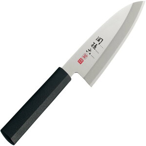 �y���������z�֑��Z ��� �X�e�����X �a� KITCHEN_KNIFE �F�F�u���b�N�A�T�C�Y�F150 mm