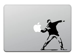 yzJChXgA MacBook Air/Pro 11 / 13C` }bNubN XebJ[ V[ oNV[ gt KC Banksy Molotov Guy M424X FFubNATCYF13C`