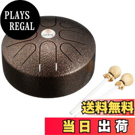 【送料無料】SOUND KING スティールタングドラム 色：アンティークコパー、サイズ：8インチ