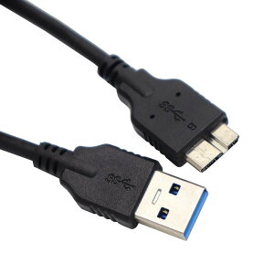 yzViViSun USB3.0}CNP[u(A-MicroB) A_v^[ P[u FFBlackATCYFblack:1.0m
