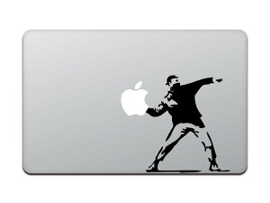 yzJChXgA MacBook Air/Pro 11 / 13C` }bNubN XebJ[ V[ oNV[ gt KC Banksy Molotov Guy M424X FFubNATCYF11C`