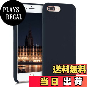 �y���������zkwmobile �X�}�z�P�[�X Apple iPhone 7 Plus/iPhone 8 Plus�Ή� �P�[�X - TPU ���L�b�h �V���R�� �J�o�[ - �ϏՌ� ���h�~ �T���T�� Case �F�F�u���[�x���[�̐�