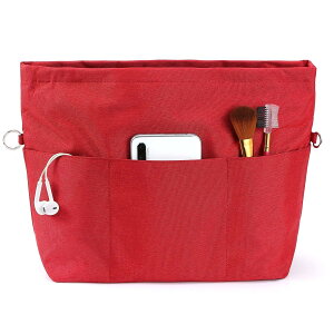 �y���������z[VANCORE] �o�b�O�C���o�b�O ���� �y�� Bag in Bag �g�[�g�p �o�b�O�̒� ���� ���� �ʋ� ���s �F�F���b�h�A�T�C�Y�FM-27cm(��) x 21cm(�c) x 10.5cm(��)