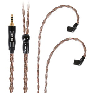 �y���������zNICEHCK Litzocc 4n 4�c�P������ OCC �C���z���P�[�u��0.78 2Pin 3.5mm �������v���O ���E�� �_�炩�� �A�b�v�O���[�h�P�[�u�� 3�� 1.2m DIY�C���z���̃A�N�Z�T�� �������P ���������p�P�[�u