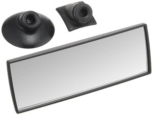 �y���������z�i�|���b�N�X(Napolex) Broadway Aluminum Plating Mirror �ԗp���[���~���[ ���ʋ� �������˃A���~���ʋ��̗p 240mmx75mm �y�R���K�p 2�b�ȒP��t �s�b�^���t�B�b�g BW�[862 �F�F2. �~�j�~���[�A