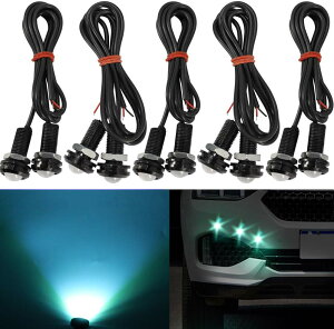 yzX-STYLE LED fCCg 18mm X|bgCg {g^ C[OAC ʌv h Px ߍ݌^ 12Vp 10 FFACXu[ATCYF18mm