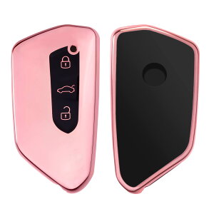 yzkwmobile VW Golf 8 3-{^ Ԃ̃L[Ή L[P[X - L[Jo[ Jo[ TPU dグ - Ԍ ϏՌ ی  F FF sNS[hATCYFM