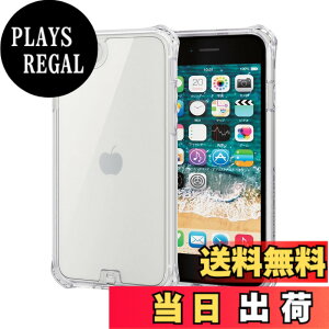 �y���������z�G���R�� iPhone SE (��2���� 2020/2022) / 8 / 7 �p �P�[�X �ϏՌ� �p�G�A�N�b�V���� ZEROSHOCK �F�F�N���A
