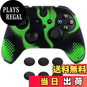 �y���������zeXtremeRate PlayVital 3D Studded��Xbox Series X/S�R���g���[���[�ɑΉ��p�A���`�X���b�v�V���R�[���J�o�[�X�L���A�����e�w�O���b�v�L���b�v6�t���AXbox Core���C�����X�R���g���[���Ή�