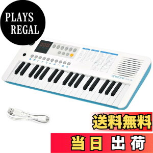 �y���������zONETONE �����g�[�� �d�q�L�[�{�[�h �~�j37���� LED�f�B�X�v���C���� USB-MIDI�Ή� ���{��\�L OTK-37M �F�F�z���C�g/�u���[