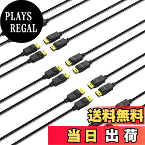 �y���������zDisplayPort-DisplayPort 1.8M�P�[�u���ABenfei DP-DP�I�X-�I�X�P�[�u�������b�L�R�[�h�A4K @ 60Hz�A2K @ 144Hz���T�|�[�gLenovo�ADell�AHP�AASUS�ȂǂɑΉ� �F�F�u���b�N�A�T�C�Y�F1.8M