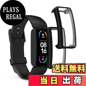 �y���������zkwmobile 2x �P�[�X Fitbit Inspire 3 / Inspire 2 / Ace 3�Ή� �J�o�[ - �t���J�o�[ �V���R�� �ϏՌ� �S�̕ی� ���� �F�F���F / �O���[