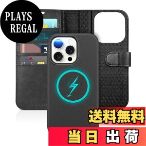 �y���������zTUCCH iPhone15 Pro �Ή� �P�[�X�蒠�^ 2in1 ������ iPhone 15 Pro �P�[�X �蒠�^ �Ռ��z�� �J�[�h���[ [RFID�u���b�L���O] ���u���X�^���h�@�\ ���O���\ 2way ����PU���� �_���TPU�f�� �}