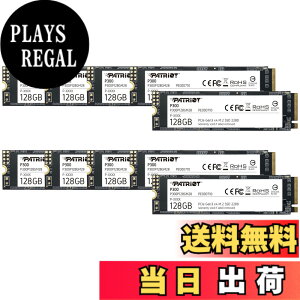 �y���������zPatriot P300 Internal SSD - NVMe PCIe Gen 3x4 - M.2 2280-10 Pack Parent �F�F�u���b�N�A�T�C�Y�F128GB 10 Pack