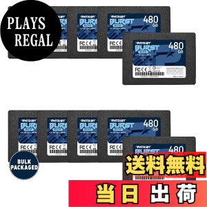 �y���������zPatriot Burst Elite Solid State Drive SSD 2.5 �T�C�Y�F480GB 10 Pack Bulk Packaging