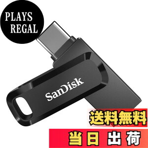 �y���������z�T���f�B�X�N USB�t���b�V���h���C�u 128GB (2-in-1 USB Type-C/A, �X�}�[�g�t�H��/�^�u���b�g/�p�\�R��/Mac �Ή�, �����o�b�N�A�b�v RescuePRO Deluxe�t��, ��) �F�F�u���b�N�A�T�C�Y�F128GB