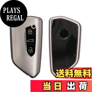 �y���������zkwmobile VW Golf 8 3-�{�^�� �Ԃ̃L�[�Ή� �L�[�P�[�X - �L�[�J�o�[ ���J�o�[ TPU ����d�グ - �Ԍ� �ϏՌ� �ی� ���� �F �F�F���F�}�b�g / ���F